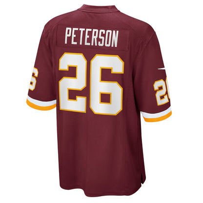 W.Football Team #26 Adrian Peterson Burgundy RONA Game Jersey