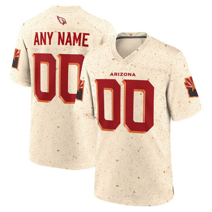 Custom A.Cardinals Natural RONA 2025 Rivalries Collection Game Jersey