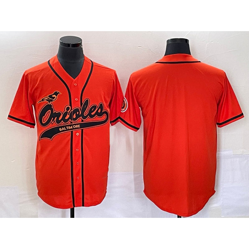 Baltimore Orioles Orange RONA Cool Base Stitched Jersey