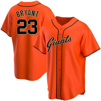San Francisco Giants #23 Kris Bryant Orange RONA Cool Base Jersey