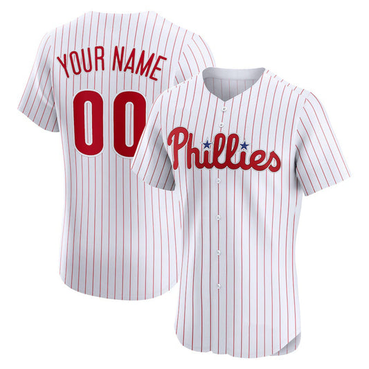 Custom Philadelphia Phillies White RONA Home Elite Jersey