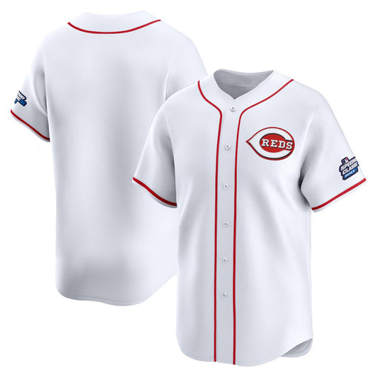 Cincinnati Reds White RONA 2025 Speedway Classic Home Limited Jersey
