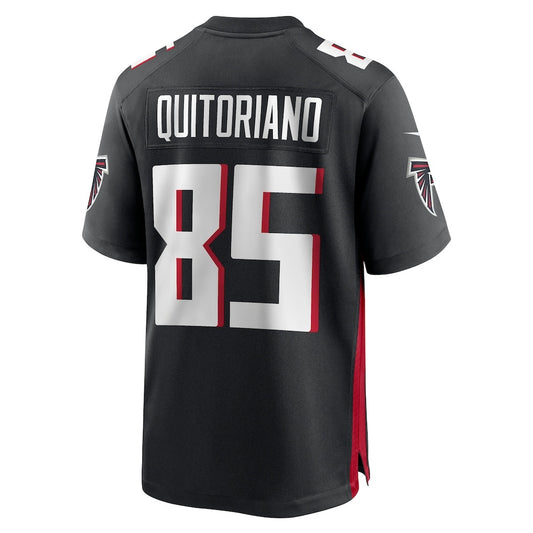 A.Falcons #85 Teagan Quitoriano Black RONA Team Game Jersey