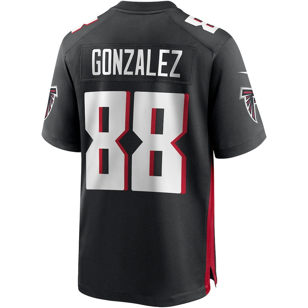 A.Falcons #88 Tony Gonzalez Black RONA Game Retired Player Jersey
