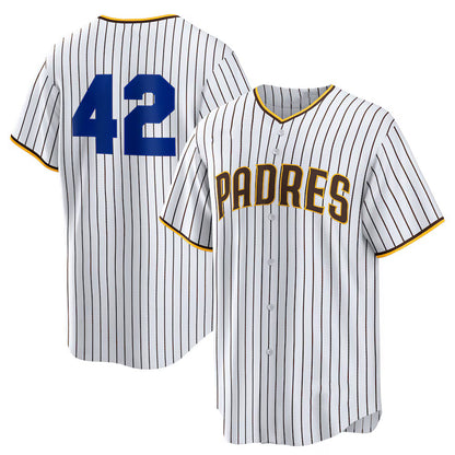 San Diego Padres #42 Jackie Robinson White RONA Home 2025 Day Replica Jersey