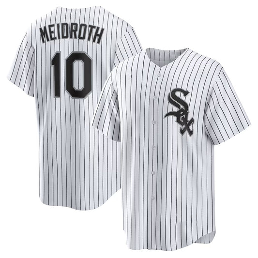 Chicago White Sox #10 Chase Meidroth White RONA Home Replica Jersey