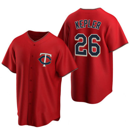 Minnesota Twins #26 Max Kepler Red RONA Cool Base Stitched Jersey