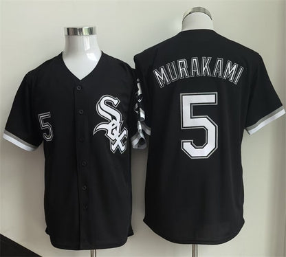 Chicago White Sox #5 Munetaka Murakami Black RONA 2025 Limited Stitched Jersey