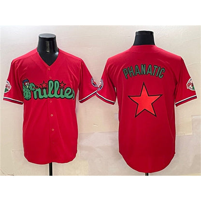 Philadelphia Phillies Red RONA Phanatic Limited Stitched Jersey