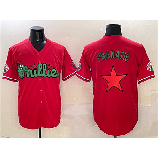 Philadelphia Phillies Red RONA Phanatic Limited Stitched Jersey