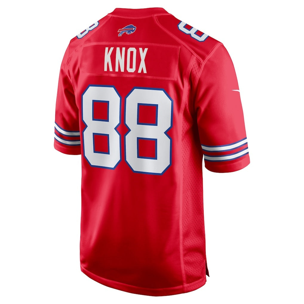 B.Bills #88 Dawson Knox Red RONA Alternate Game Jersey