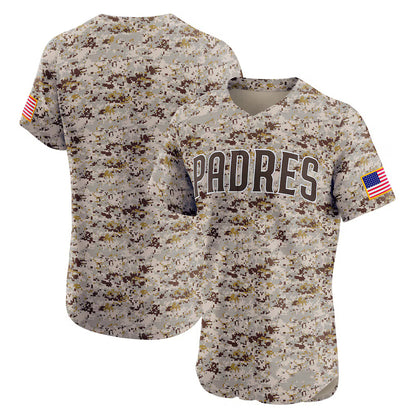 San Diego Padres Camo RONA Alternate Vapor Premier Elite Patch Jersey
