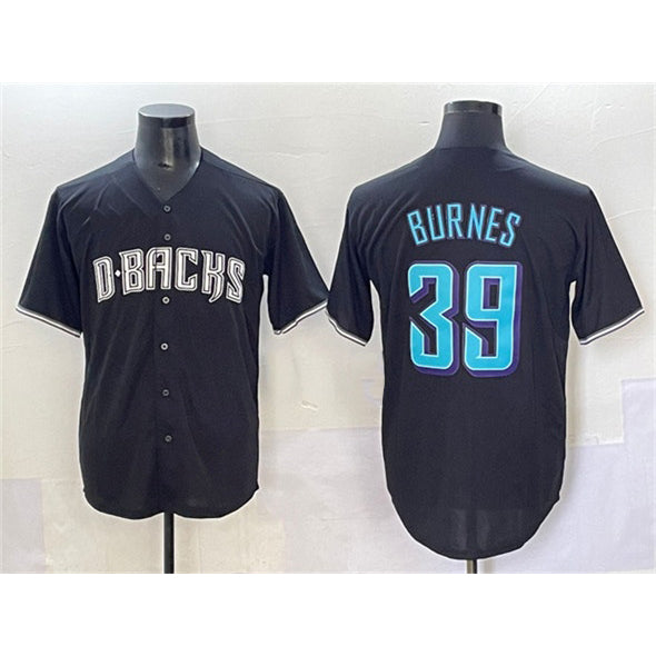 Arizona Diamondbacks #39 Corbin Burnes Black RONA Stitched Jersey