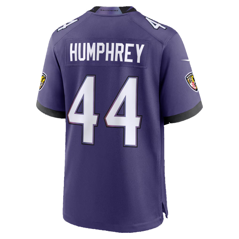 B.Ravens #44 Marlon Humphrey Purple RONA Team Game Jersey