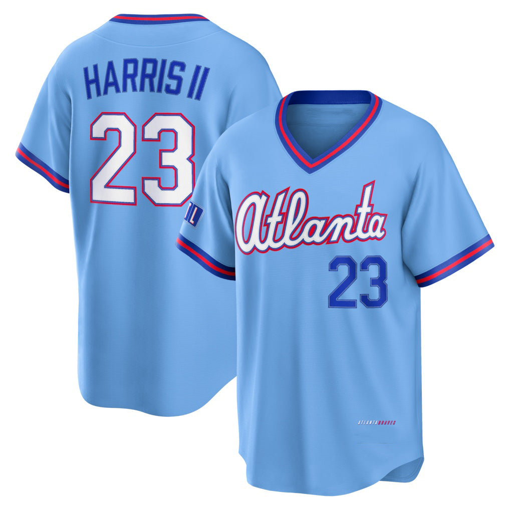 Atlanta Braves #23 Michael Harris II Powder Blue RONA 2026 City Connect Stadium Jersey