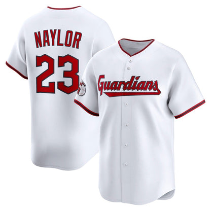 Cleveland Guardians #23 Bo Naylor White RONA Home Limited Player Jersey