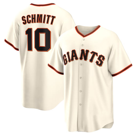 San Francisco Giants #10 Casey Schmitt Cream RONA Home Replica Jersey