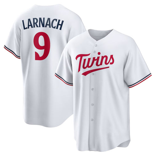 Minnesota Twins #9 Trevor Larnach White RONA Home Replica Jersey