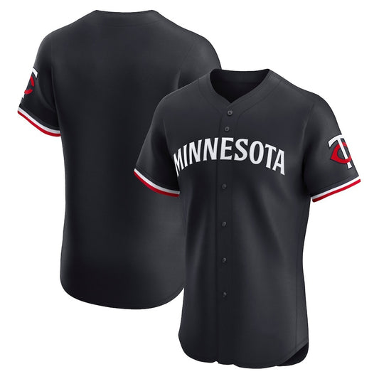 Minnesota Twins Navy RONA Alternate Vapor Premier Elite Patch Jersey