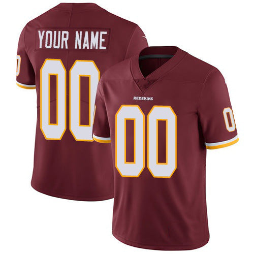 Custom W.Redskins Home Burgundy Red RONA Vapor Untouchable Limited Jersey