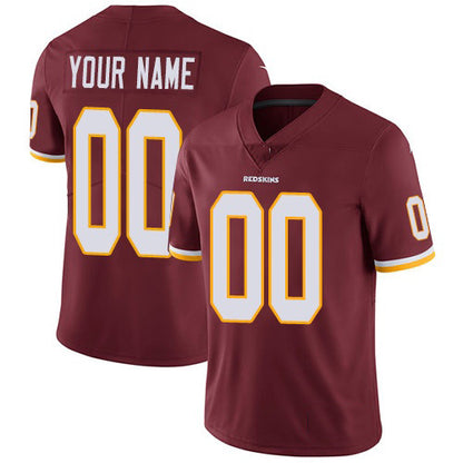 Custom W.Redskins Home Burgundy Red RONA Vapor Untouchable Limited Jersey
