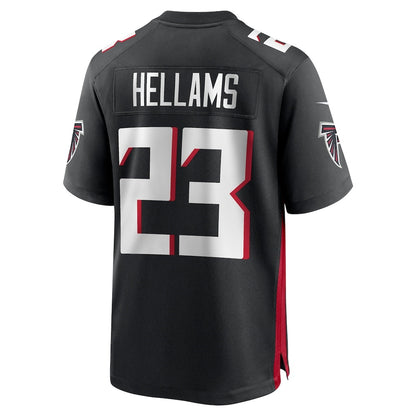A.Falcons #23 DeMarcco Hellams Black RONA Team Game Jersey