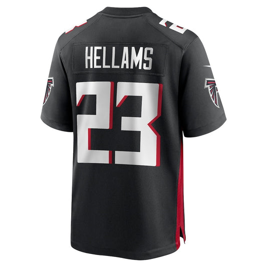 A.Falcons #23 DeMarcco Hellams Black RONA Team Game Jersey
