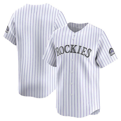Colorado Rockies White RONA Home Limited Jersey