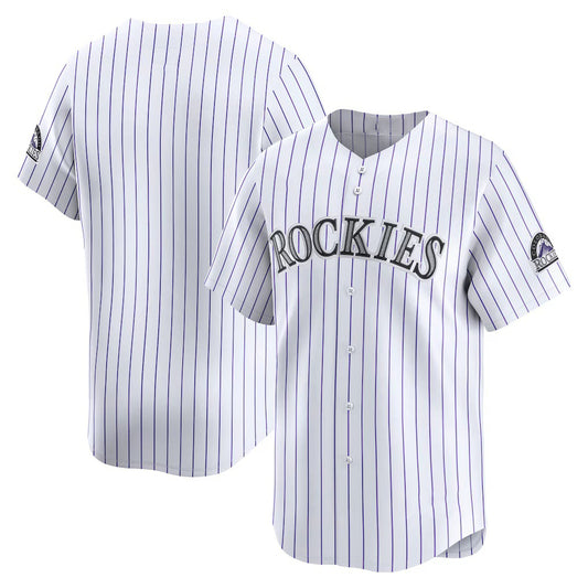 Colorado Rockies White RONA Home Limited Jersey