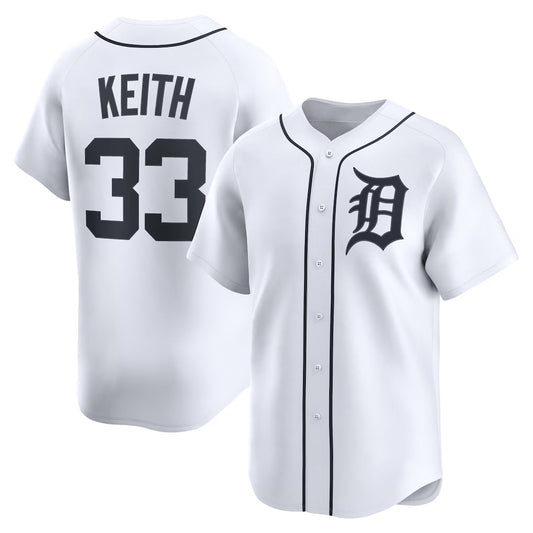 Detroit Tigers #33 Colt Keith White RONA Home Limited Player Jersey