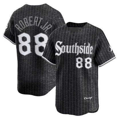 Chicago White Sox #88 Luis Robert Jr. Black RONA City Connect Limited Player Jersey