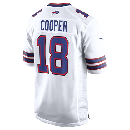 B.Bills #18 Amari Cooper White RONA Game Jersey