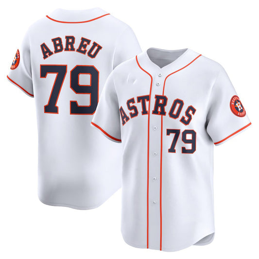 Houston Astros #79 Jose Abreu White RONA Home Limited Player Jersey