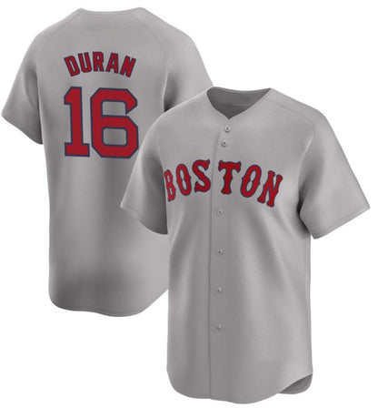 Boston Red Sox #16 Jarren Duran Gray RONA 2024 Away Limited Stitched Jersey