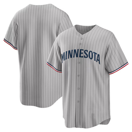 Minnesota Twins Gray RONA Road Replica Team Jersey