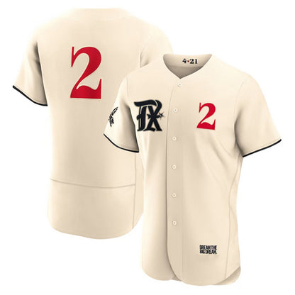 Texas Rangers #2 Marcus Semien Cream RONA 2023 City Connect Flex Base Stitched Jersey