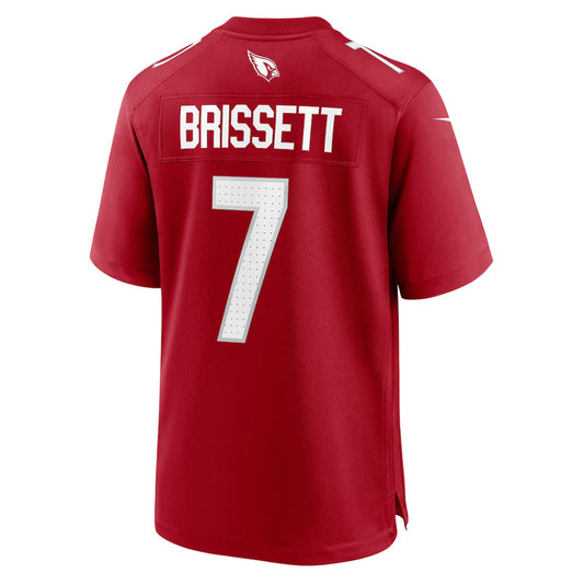 A.Cardinals #7 Jacoby Brissett Cardinal RONA Team Game Jersey