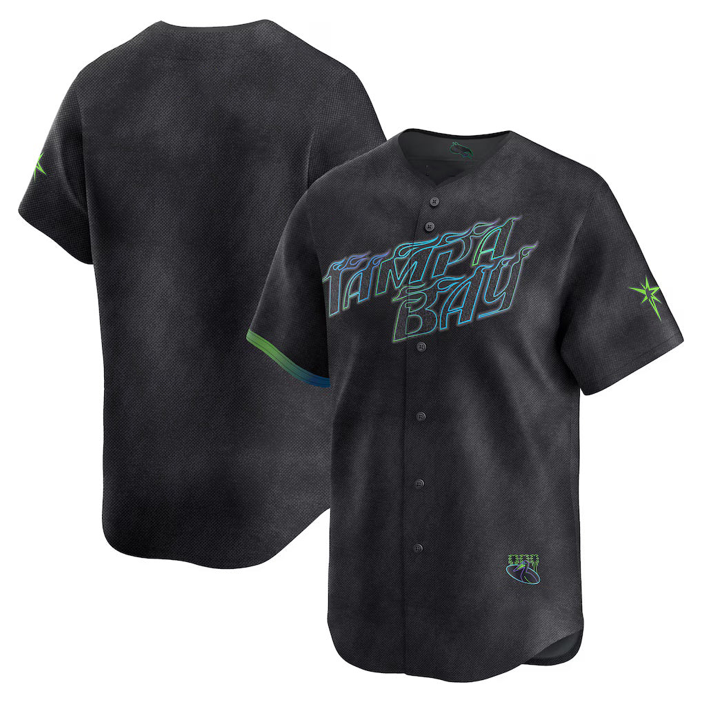 Tampa Bay Rays Black RONA City Connect Limited Jersey