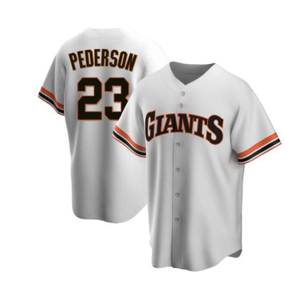 San Francisco Giants #23 Joc Pederson White RONA Cool Base Stitched Jersey
