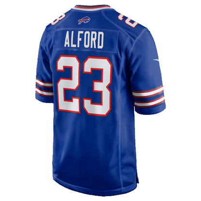 B.Bills #23 Dee Alford Royal RONA Team Game Jersey
