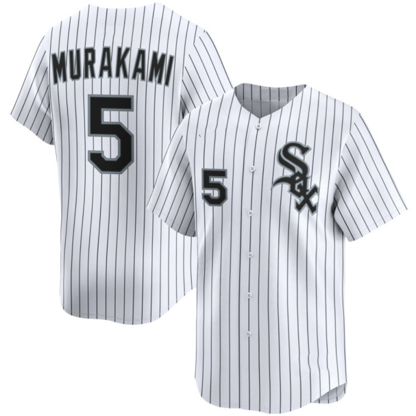 Chicago White Sox #5 Munetaka Murakami White RONA 2025 Home Limited Stitched Jersey
