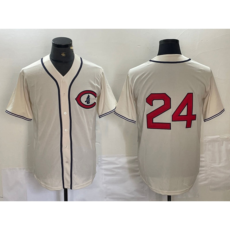 Chicago Cubs #24 Cody Bellinger 2022 Cream RONA Field of Dreams Cool Base Stitched Jersey