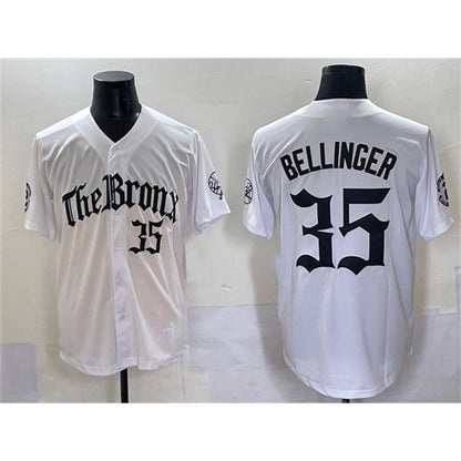 New York Yankees #35 Cody Bellinger White RONA 'Gothic Legacy Edition' Vapor Premier Limited Stitched Jersey