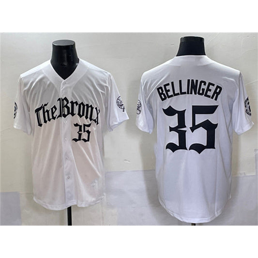 New York Yankees #35 Cody Bellinger White RONA 'Gothic Legacy Edition' Vapor Premier Limited Stitched Jersey