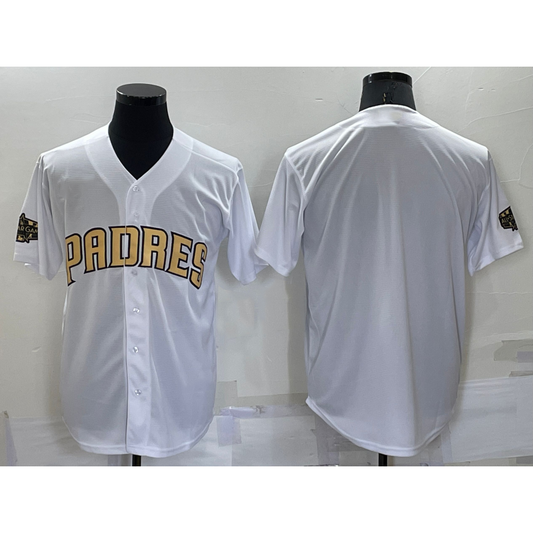 San Diego Padres Blank White RONA 2022 All Star Stitched Cool Base Jersey