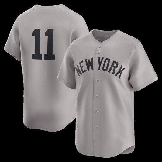 New York Yankees #11 Anthony Volpe Gray RONA Road Limited Player Jersey