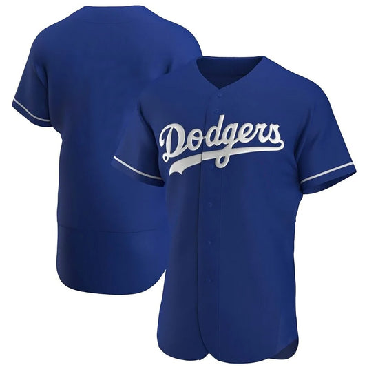 Los Angeles Dodgers Blank Player Royal RONA Limited Elite Home Stitched Jerseys