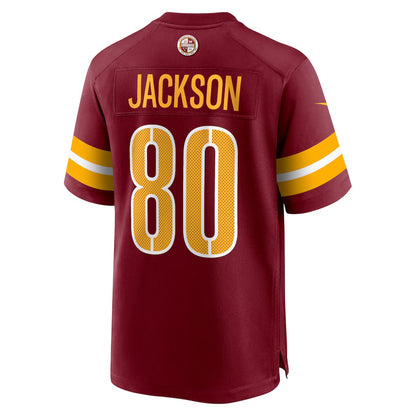 W.Commanders #80 Tyree Jackson Burgundy RONA Team Game Jersey