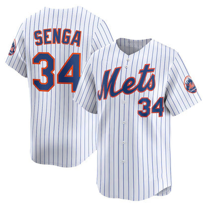 New York Mets #34 Kodai Senga White RONA Home Limited Player Jersey