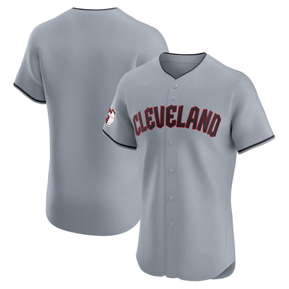 Cleveland Guardians Gray RONA Alternate Vapor Premier Elite Patch Jersey